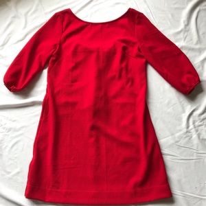 Charming Charlie Red Bow Back Dress